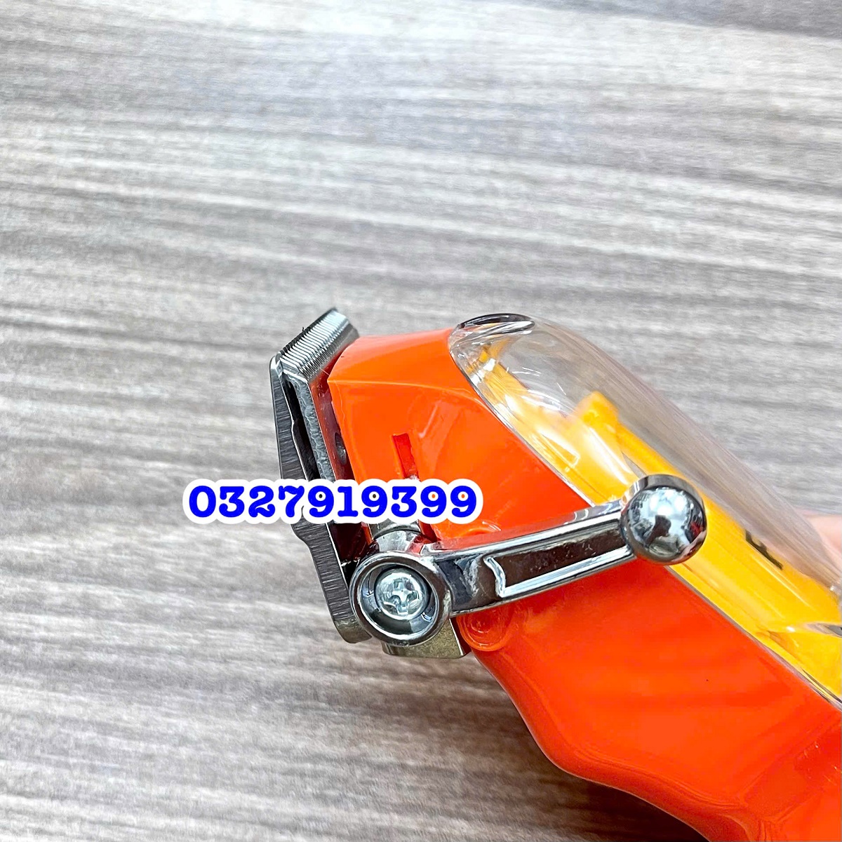 POP F6 Tông đơ cắt tóc lưỡi kép cao cấp công suất 10W màn hình LCD hiển thị pin thời gian sử dụng 180 phút phù hợp cho gia đình salon