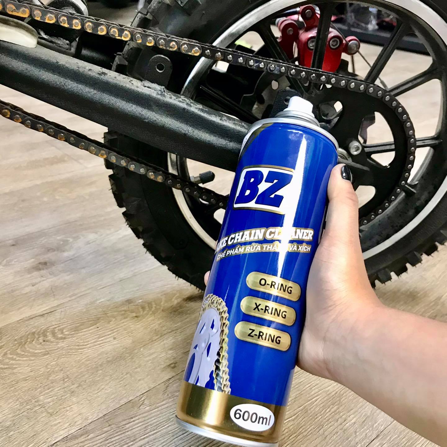 Rửa sên BZ Brake Chain Cleaner 600ml