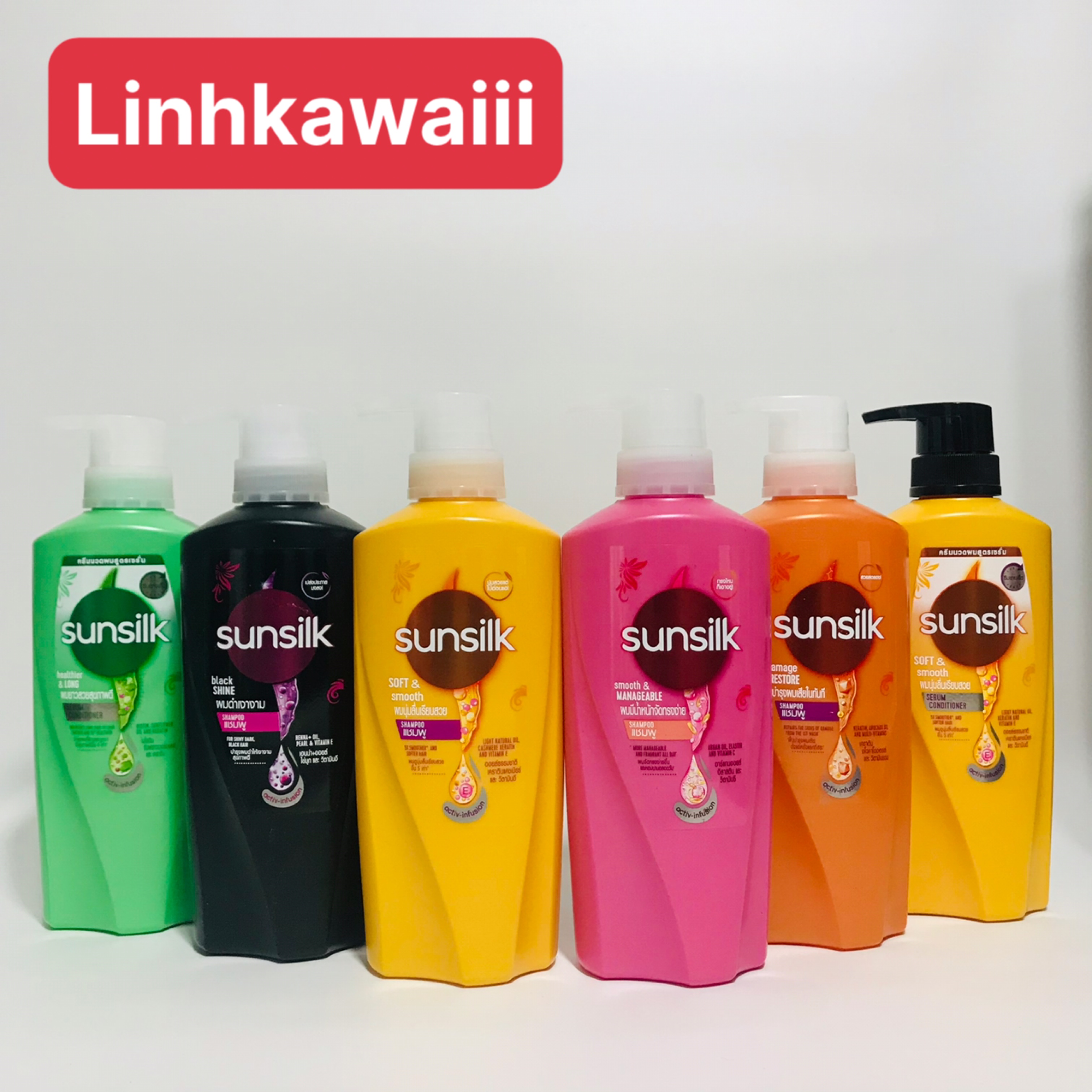 Dầu gội, dầu xả Sunsilk Thái Lan(350ml - 425ml)