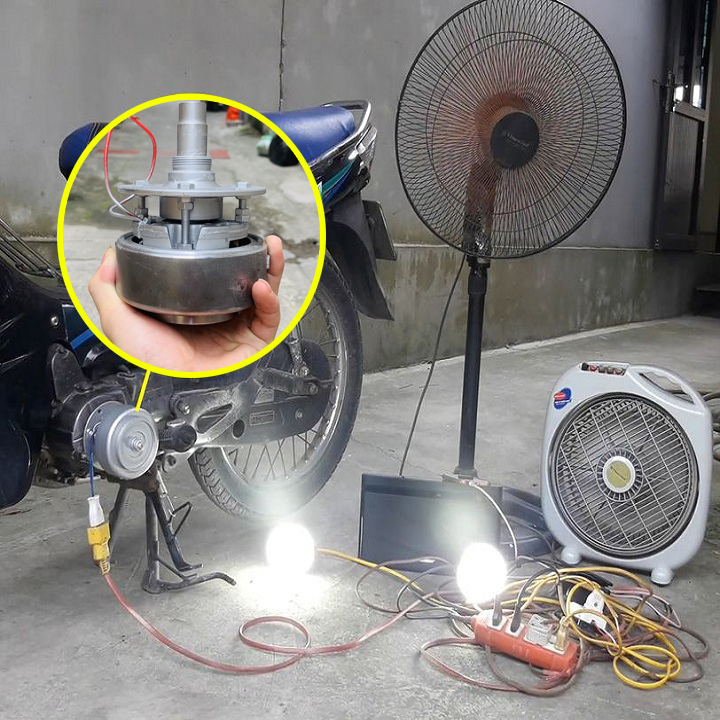 Cục phát điện xe máy hàng cao cấp