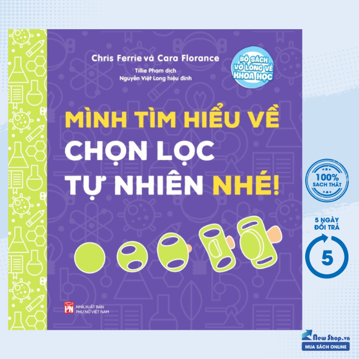 Sách - bộ sách vỡ lòng về khoa học - mình tìm hiểu về chọn lọc tự nhiên nhé! - newshop