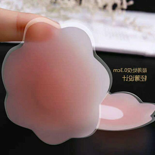 [HCM]Hộp 10 miếng dán nhủ hoa silicon siêu dính (dán ti dán ngực)