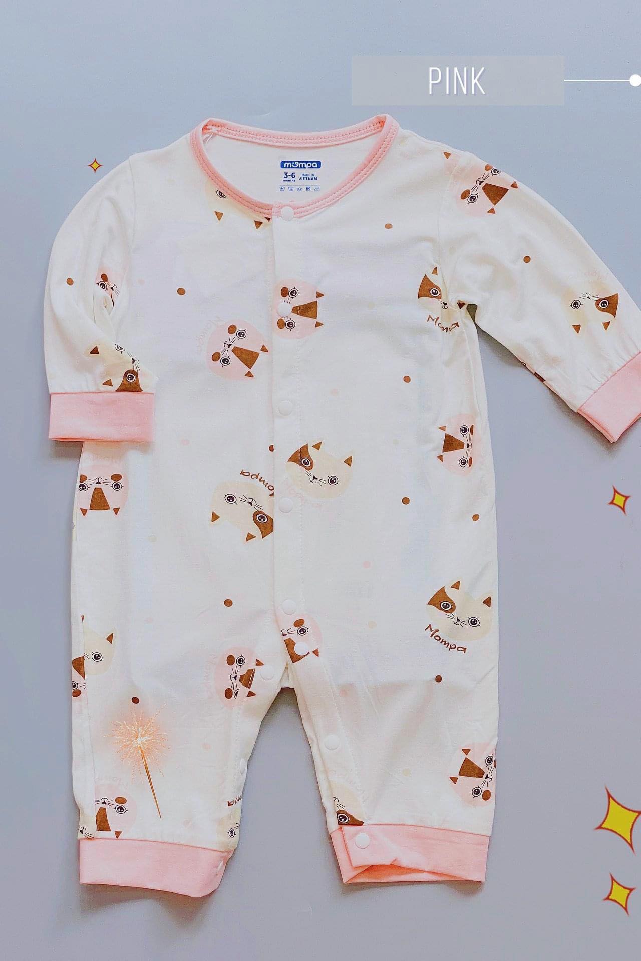 Body dài mompa bamboo mỏng mát dễ thương