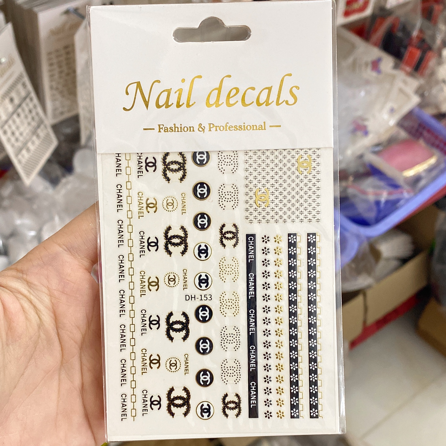 Sticker Dán Móng Tay Nail 1