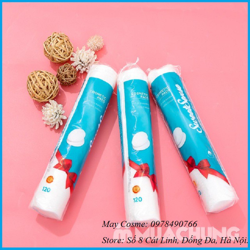 Bông Tẩy Trang 80 miếng SweetSense