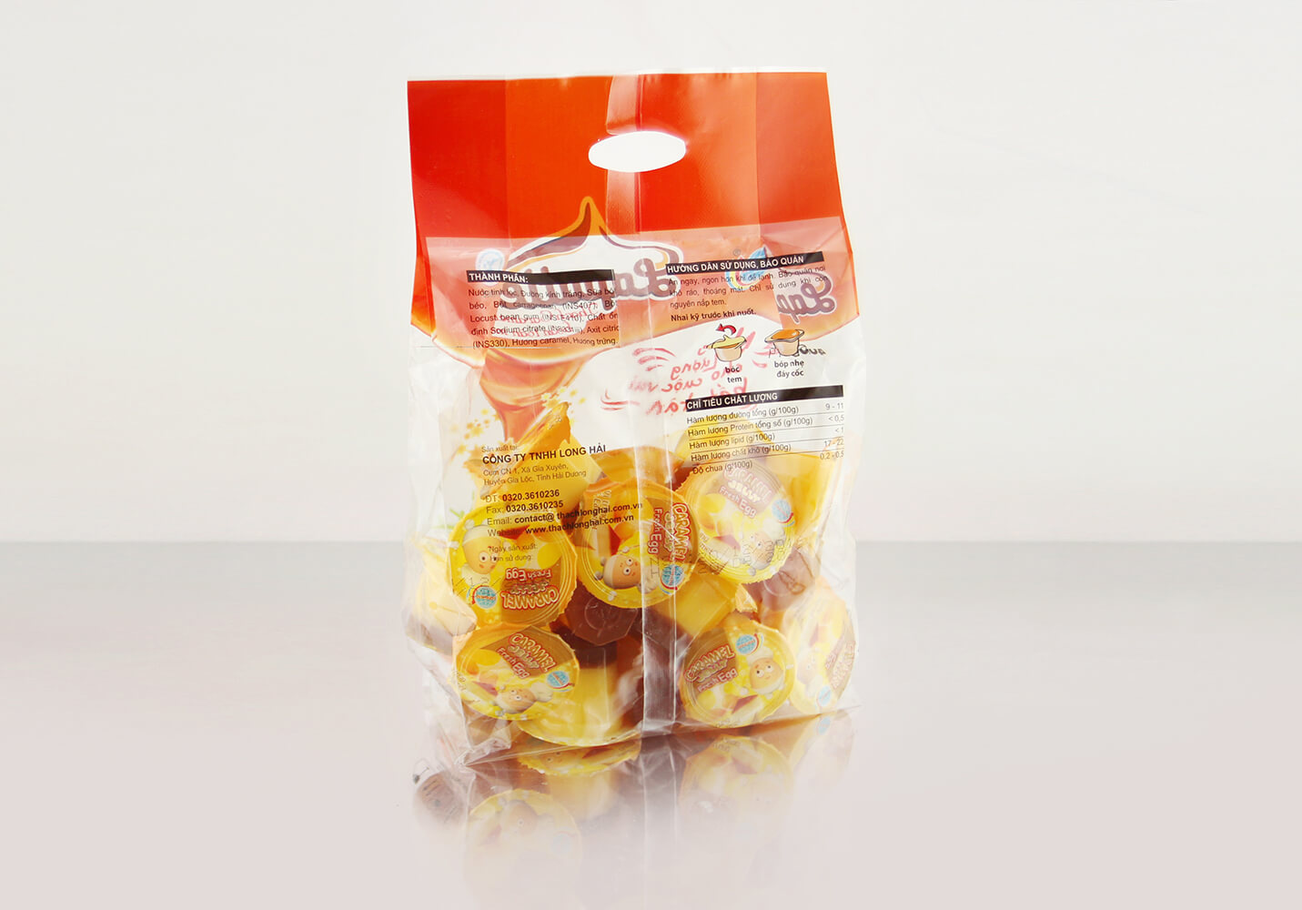 Thạch Caramel Lapatie 400g