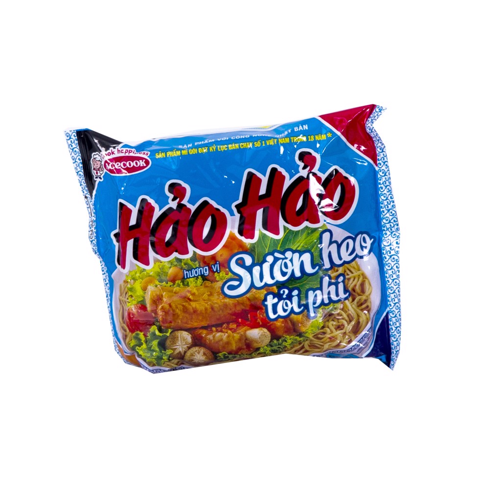 Thùng mì Hảo Hảo sườn heo tỏi phi 30 gói