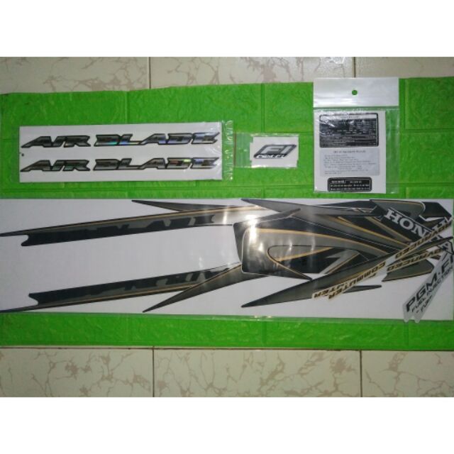 Trọn bộ tem Airblade Fi 2010 màu đen hàng nhập Thái Lan