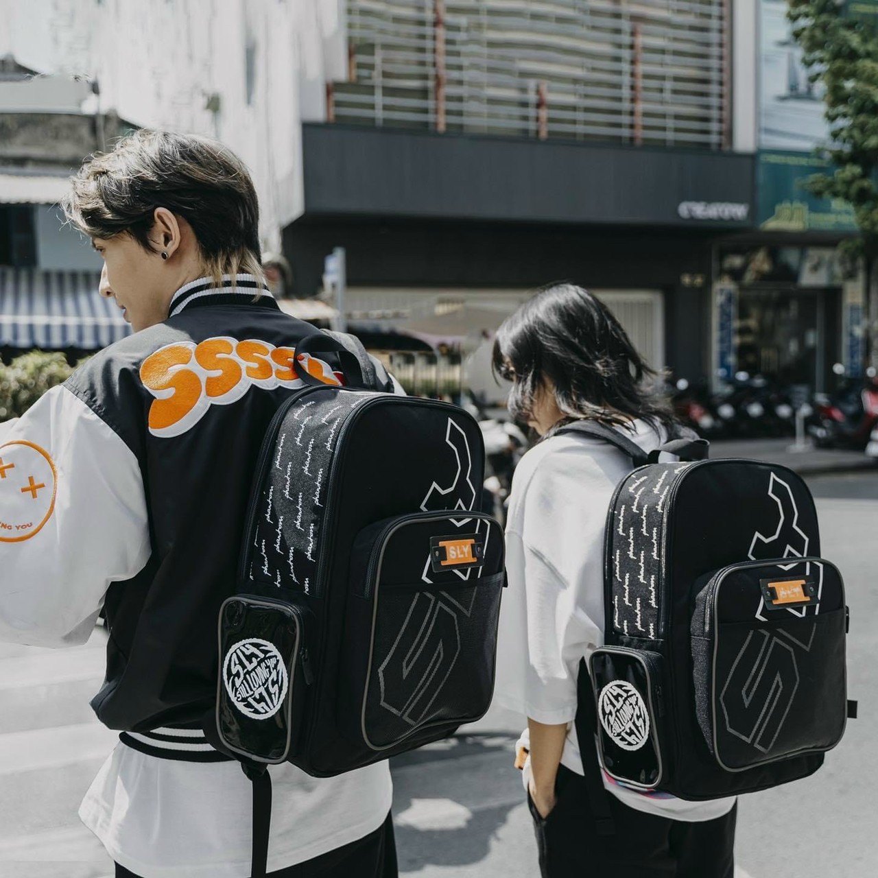 Balo Sly Phản Quang Cao Cấp + tặng kèm giấy thơm