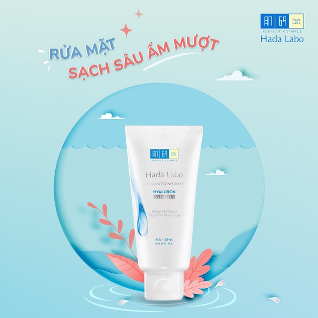 Sữa rửa mặt HADA LABO chính hãng công ty