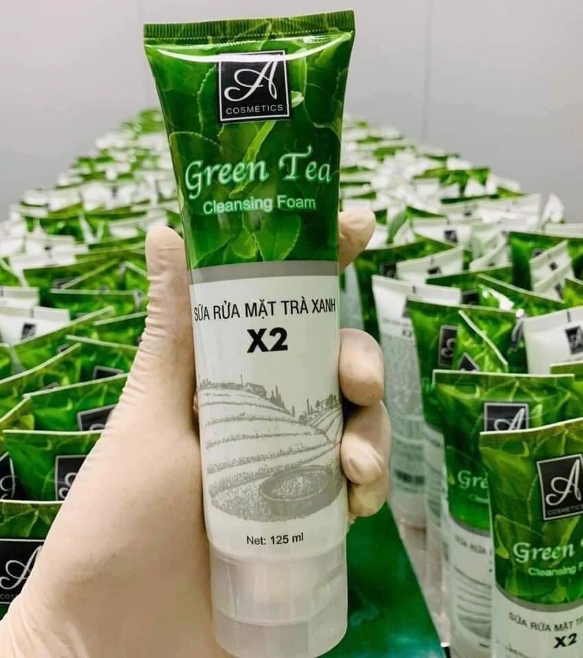 Sữa Rửa Mặt X2 Trà Xanh ACOSMETICS Phương Anh