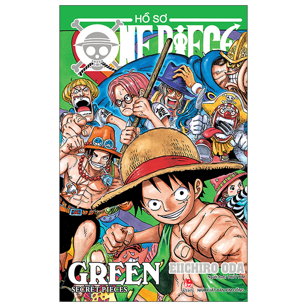 Fahasa - hồ sơ one piece - green secret pieces