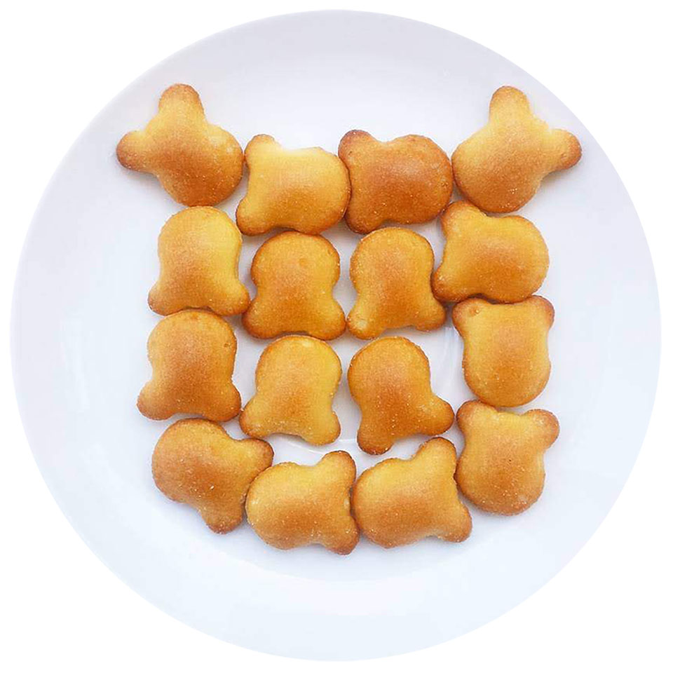 Bánh gấu nhân kem 200 gram