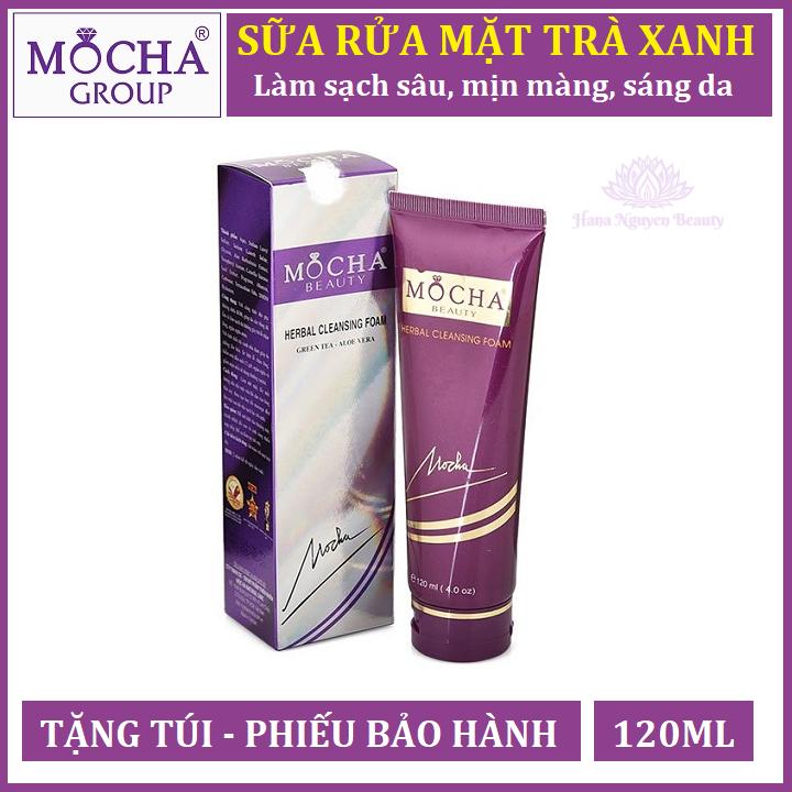 SỮA RỬA MẶT TRÀ XANH MOCHA 120ML - Hana Nguyễn Beauty
