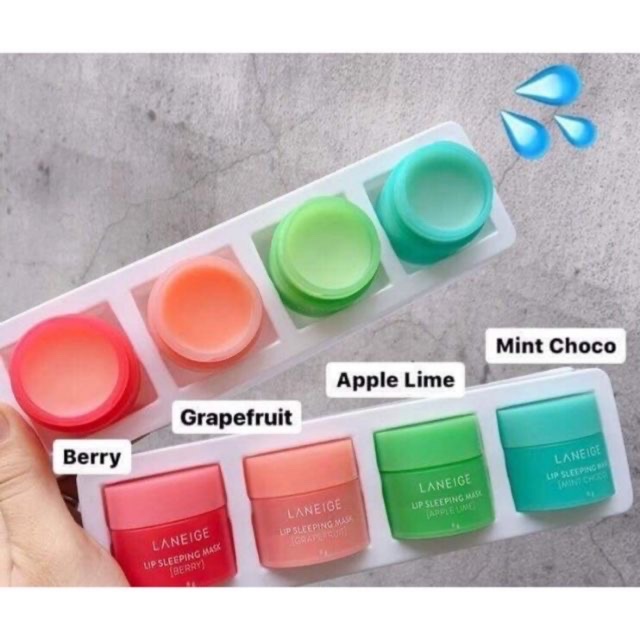 [HCM][Tách Set] Mặt Nạ Ủ Môi Laneige (Hộp 8g)