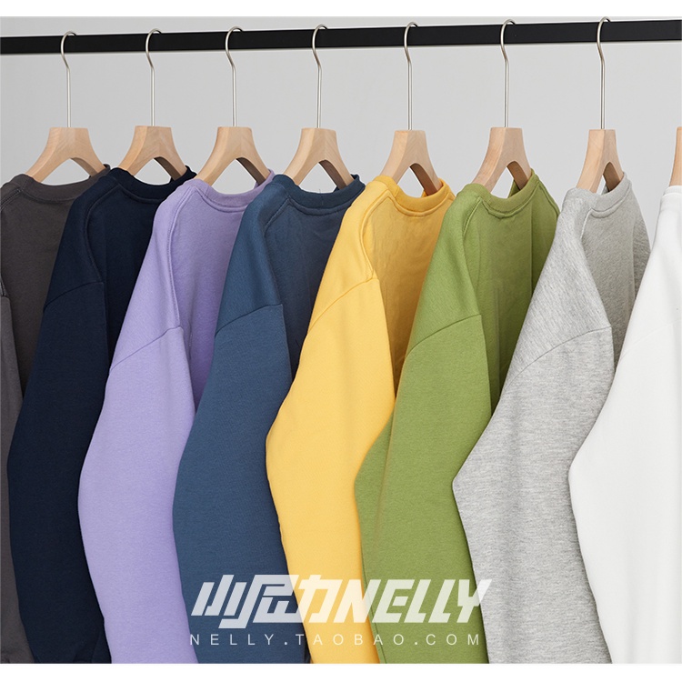 Áo Sweater Nelly Heybig Basic trơn nhiều màu