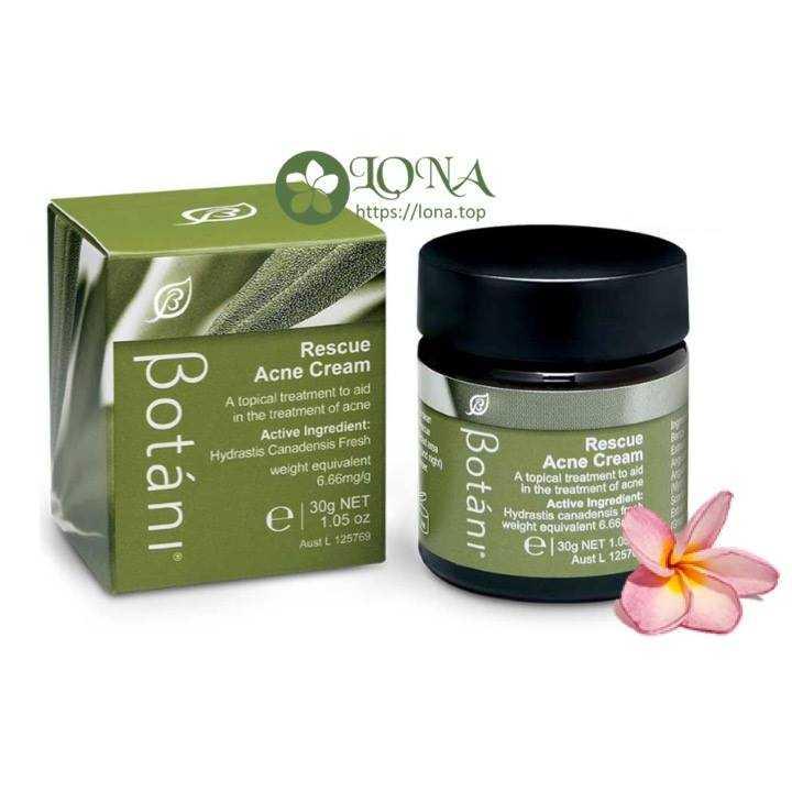Kem Ngăn Ngừa Mụn Botani Hữu Cơ Rescue Ance Cream