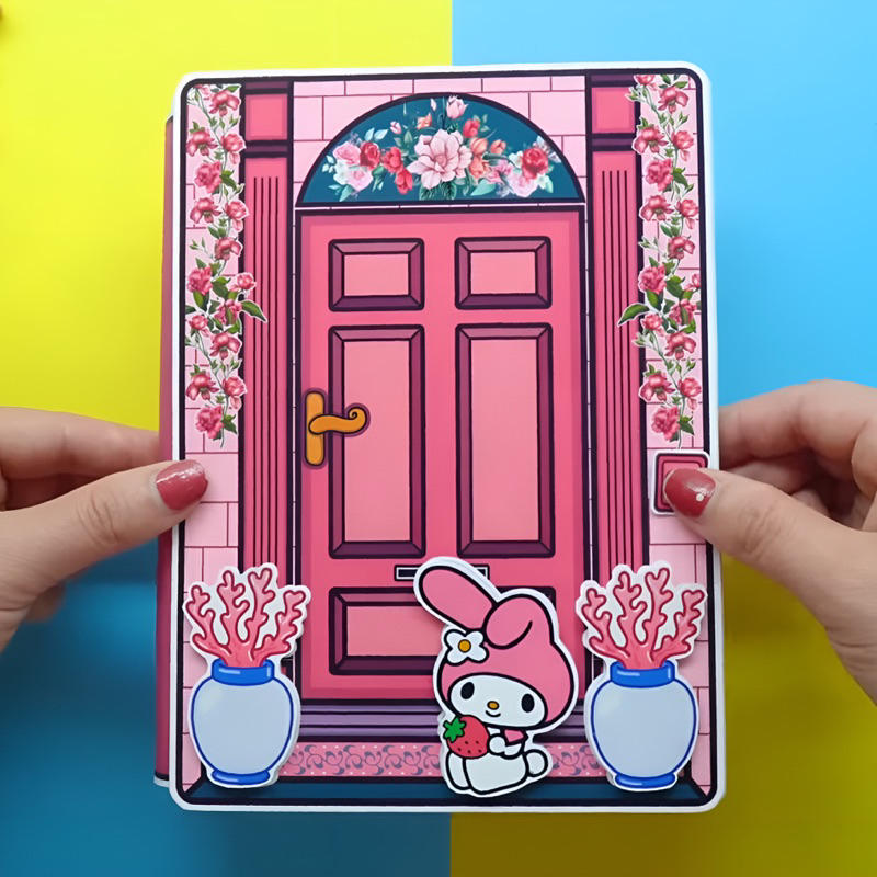 Ngôi nhà búp bê giấy My Melody House