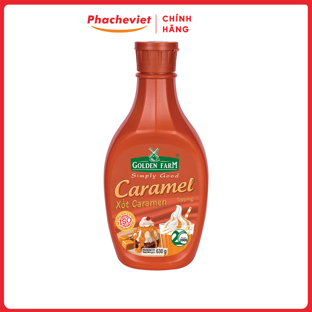 Xốt Golden Farm Caramel 630g