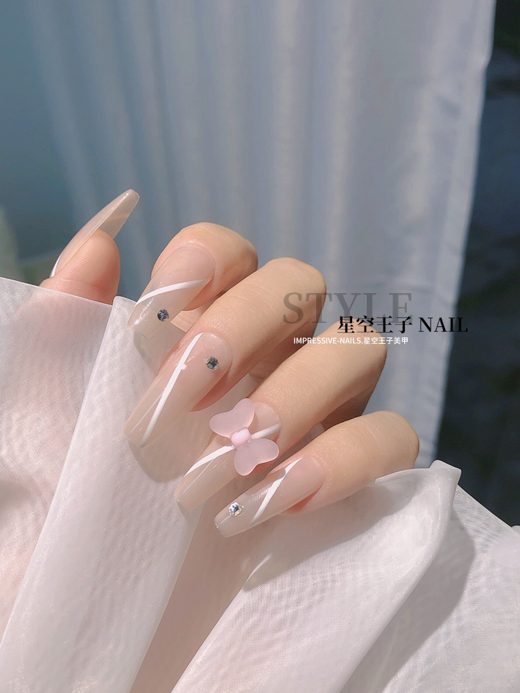 Cặp Nơ Kẹo Thạch Lì Hàn Quốc Trang Trí Móng