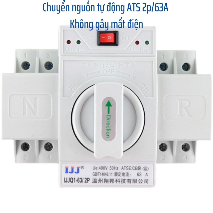 Chuyển nguồn tự động ATS 2P 63A