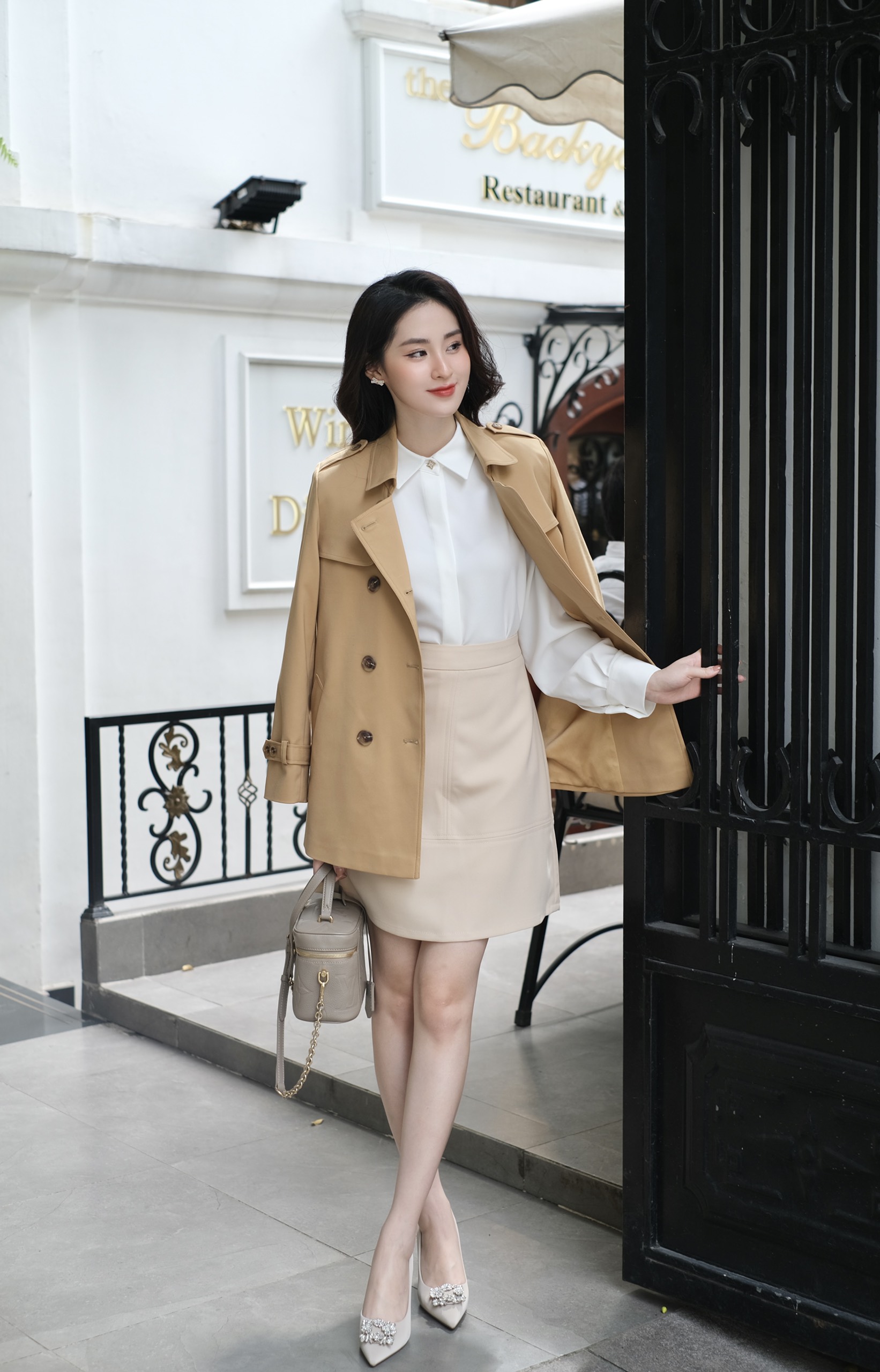 BEAUTEBYV - Áo Trench Coat 2022