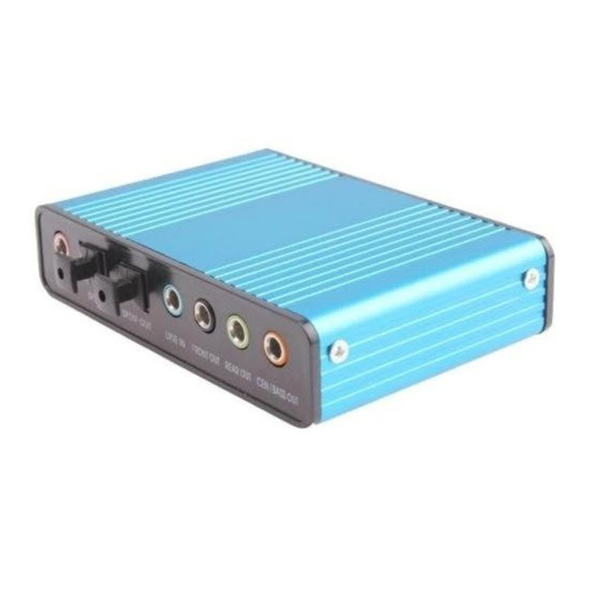 USB 4 Channel 5.1 External Optical Audio Sound Card Adapter for Laptop Notebook