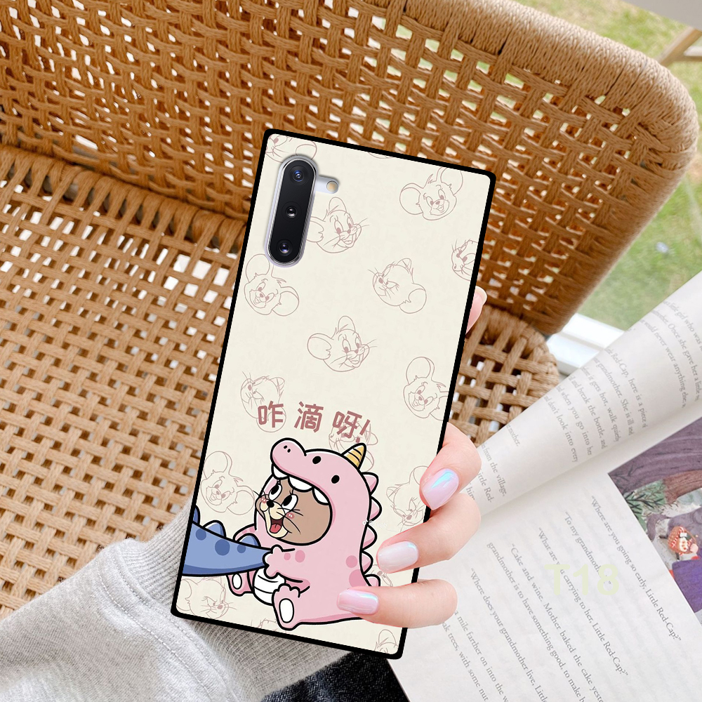 Ốp lưng Samsung Galaxy Note 10 / Note 10 Plus / Note 10+ hình cặp đôi, couple hoạt hình dễ thương