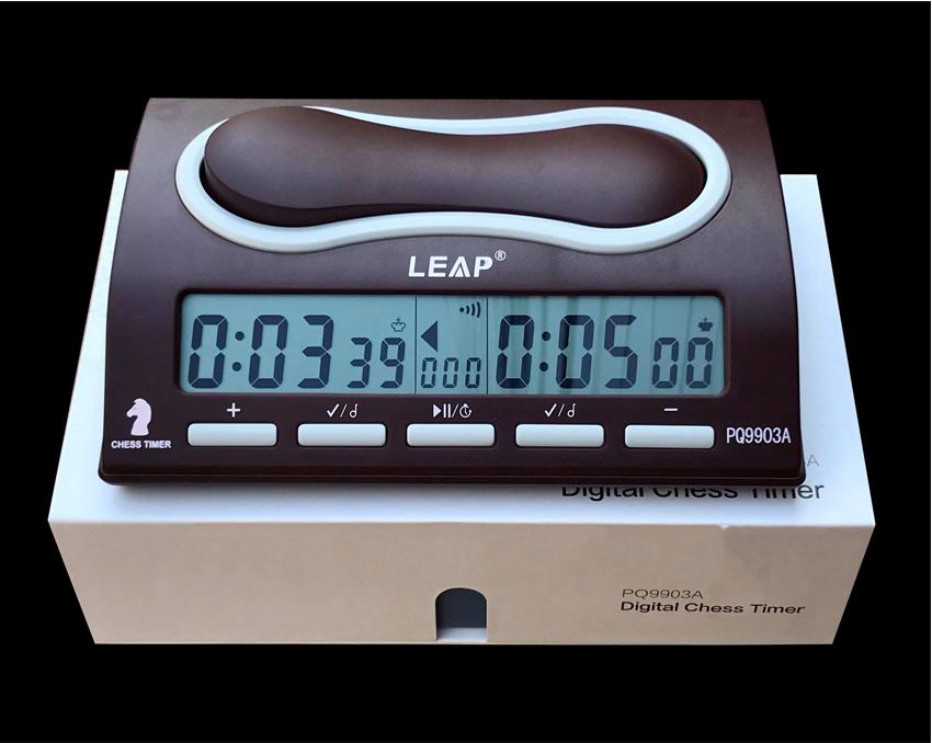 Combo 5 cái đồng hồ thi đấu cờ LEAP PQ-9903A (29 chế độ chỉnh thời gian)
