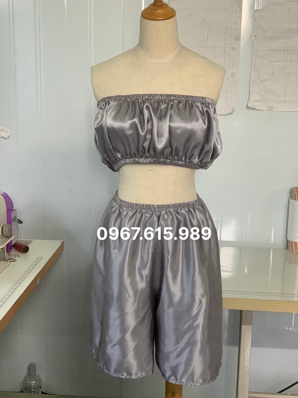 Bộ đồ mặc giảm béo, tắm trắng, massage cho khách spa