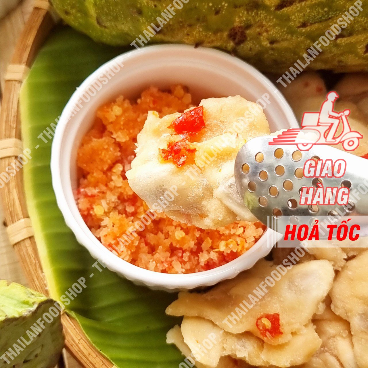 Mãng Cầu Sấy Muối Ớt Lon 500Gram