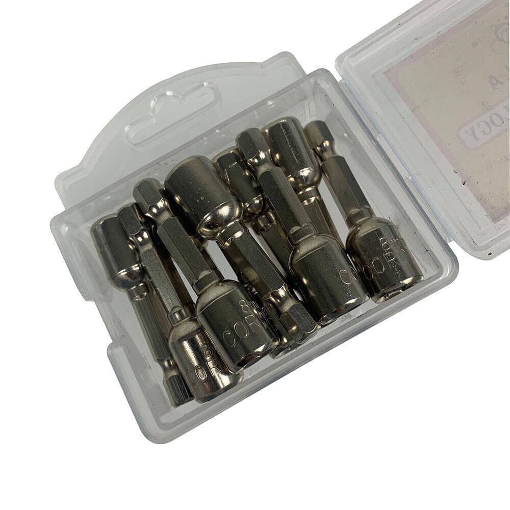 Hộp 10 chiếc đầu chụp, Đầu chụp bắn vít tôn, đầu bắn vít tôn, Chụp tôn hàng nhập khẩu Corolla