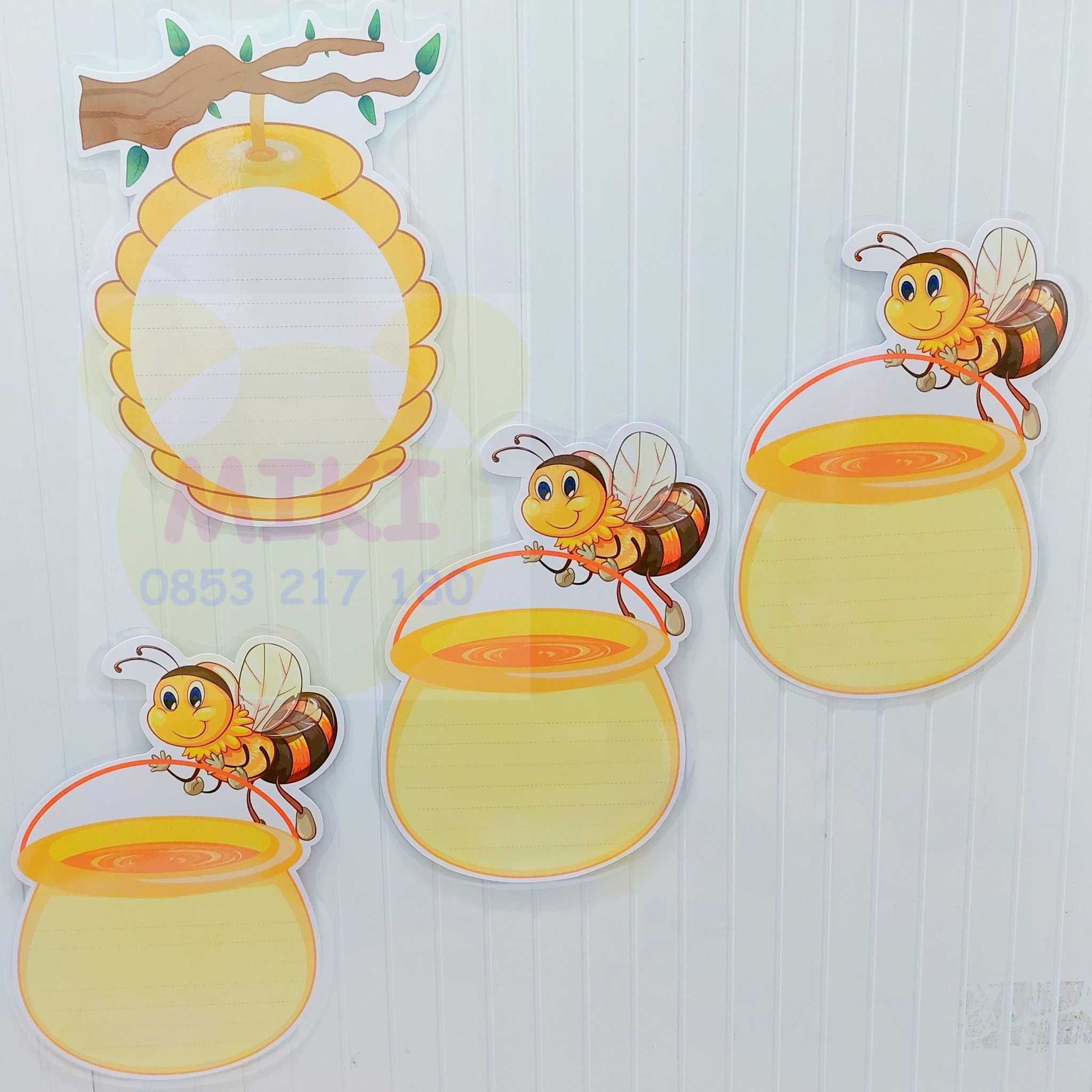 CHÚ ONG CHĂM CHỈ TÌM MẬT (Đồ dùng dạy học Miki)