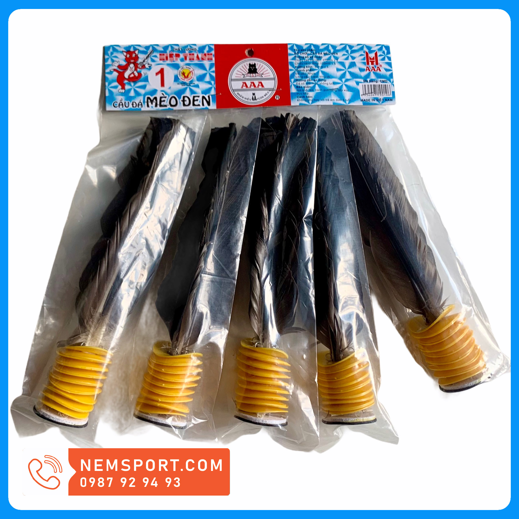 Quả Cầu Đá Mèo Đen AAA Thể Dục, Cầu Đá Học Sinh