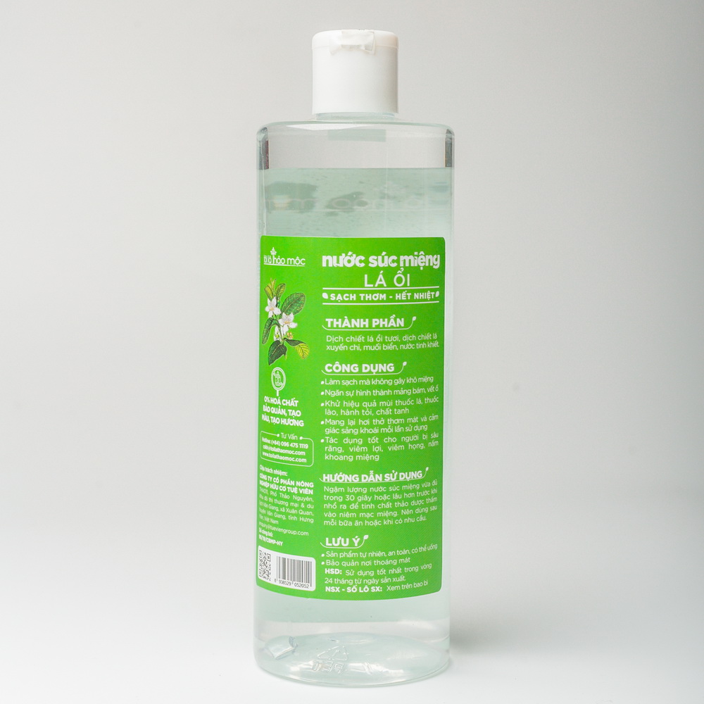 Nước súc miệng lá ổi Tôi Là Thảo Mộc 500ml