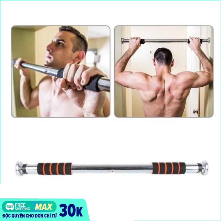 Xà đơn gắn cửa treo tường đa năng loại dày / Xà đơn treo tường Hà Nội, xà đơn đa năng gắn cửa tại nhà - Xà Đơn Đa Năng Siêu Rẻ 0,8-1.3m