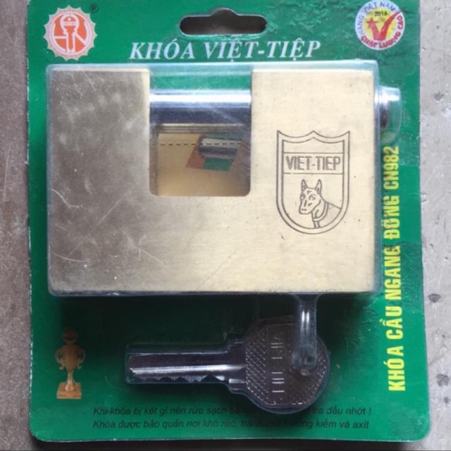 Khoá cầu ngang đồng việt tiệp cn 982