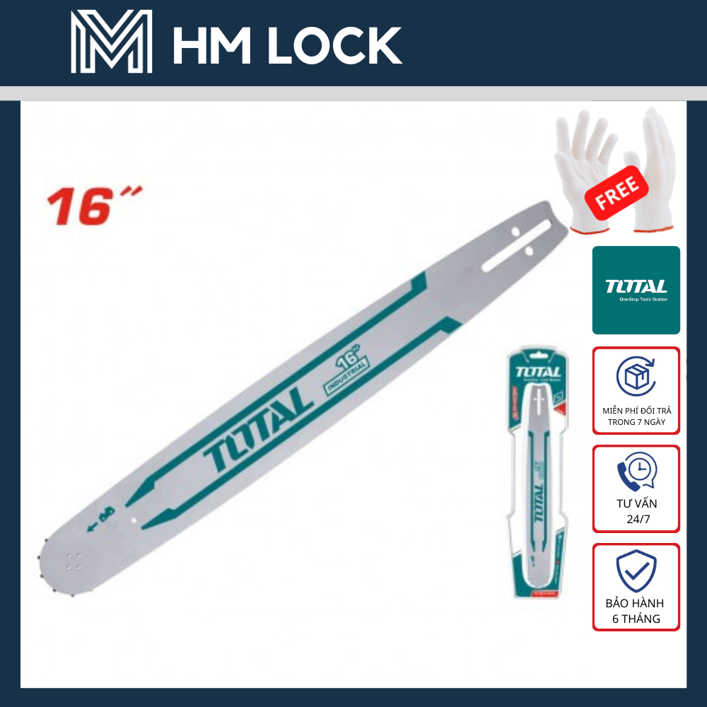 Thanh lam cưa xích 16 inch total - hàng chính hãng - tgtsb51603