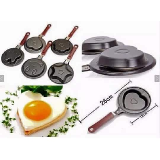Chảo mini chiên trứng tạo hình
