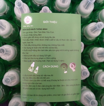 combo 2 bộ đèn + 6 lọ tinh dầu