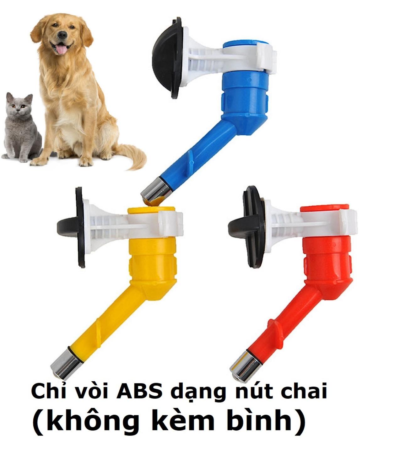HCM- BÌNH TREO CHUỒNG chó mèo 4 loại bình uống nước tự động chó mèo dạng