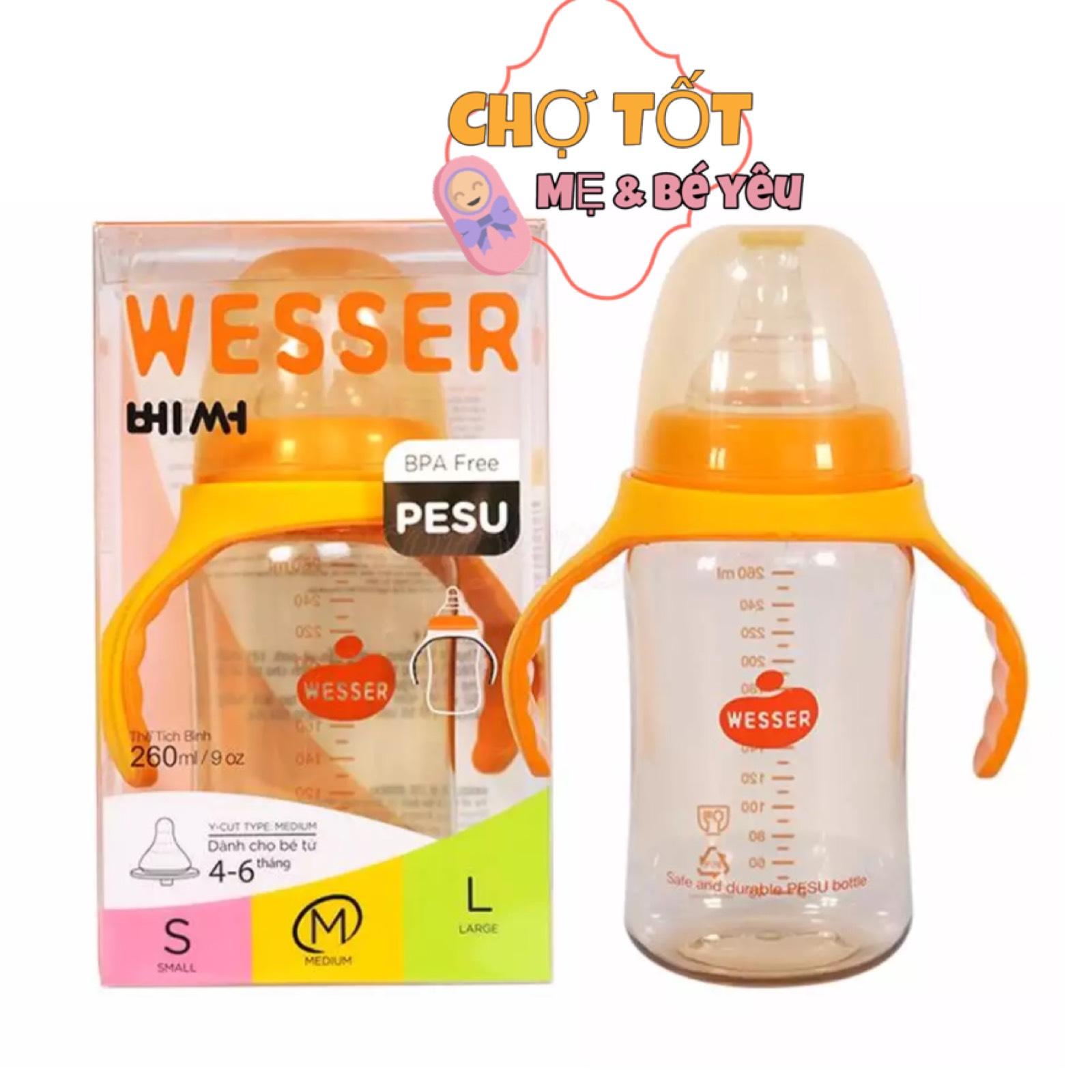 [HCM]NÚM VÚ WESSER CỔ RỘNG SIÊU MỀM SIZE S ( VỈ 2 NÚM )