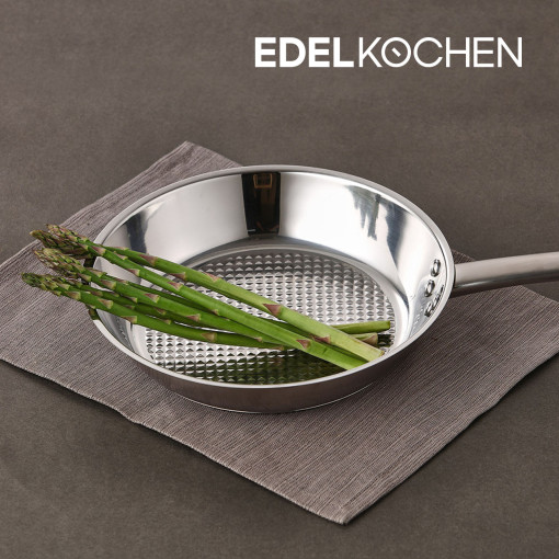 Chảo inox 304 Edelkochen 3 lớp Size 24