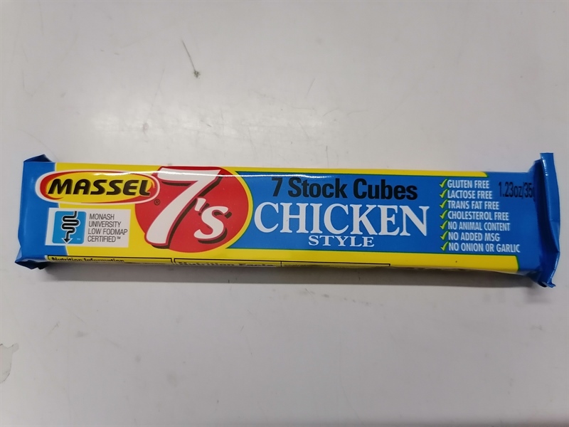 [XANH DƯƠNG 35g] VIÊN HẠT NÊM VỊ GÀ [Australia] MASSEL 7 Stock Cubes Chicken Style (atv)