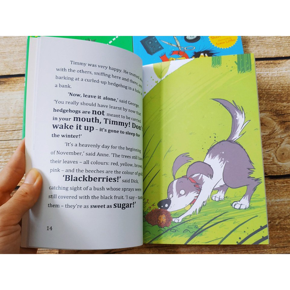 Bộ nhập 14q - The Famous five adventures colletion