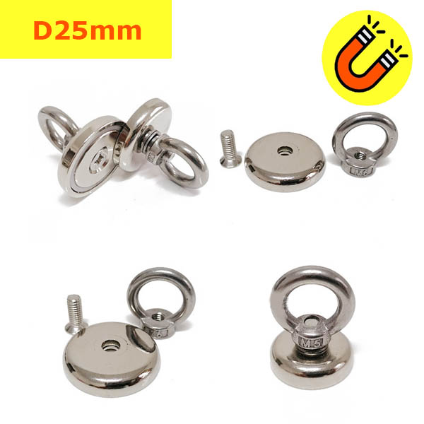 Móc treo nam châm D25mm 5KG
