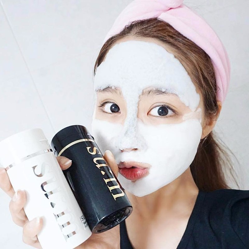Mặt nạ sủi bọt thải độc Su:m37 Bright Award Micro Bubble De Mask 50ml