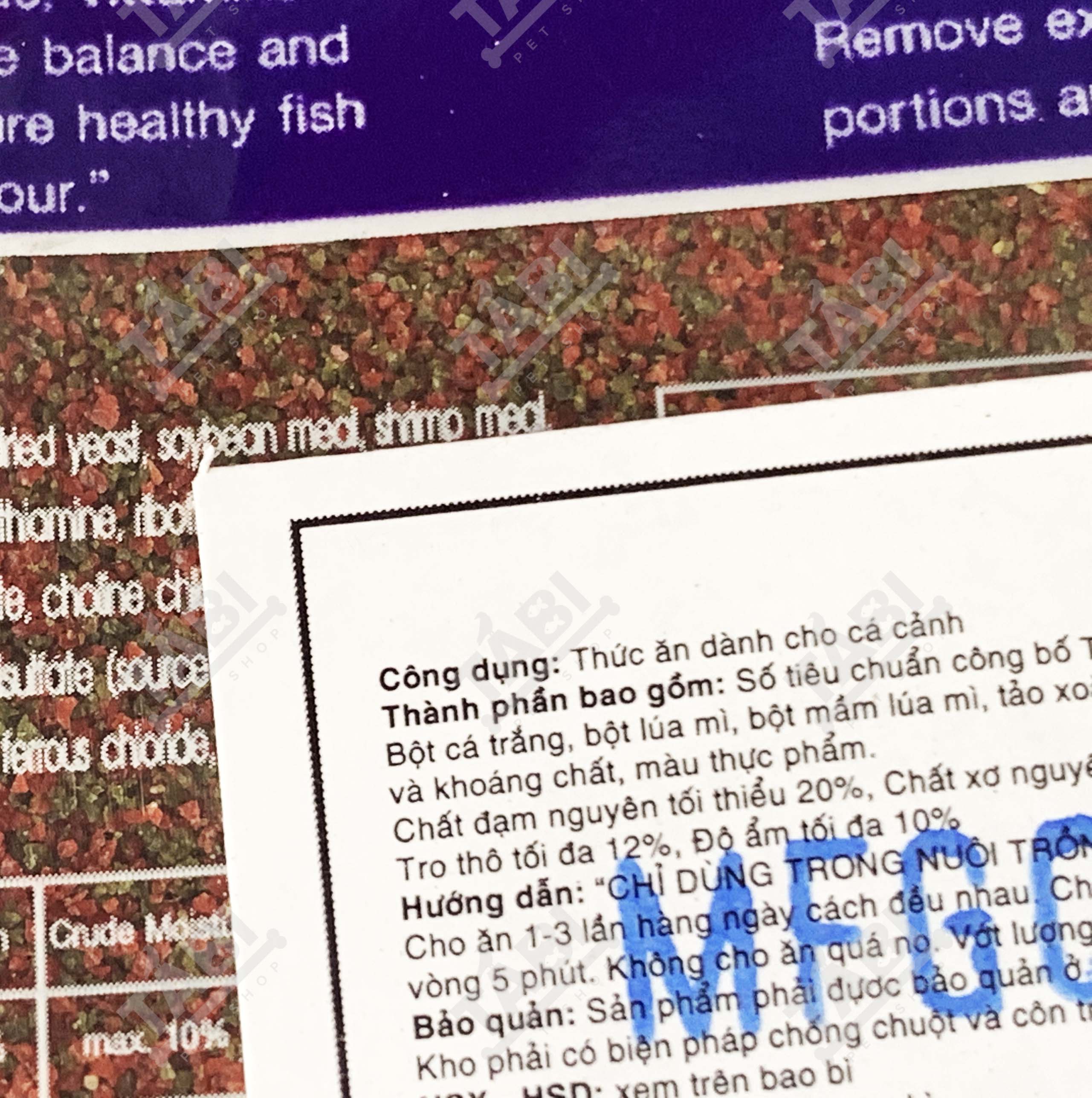 Thức Ăn Cá Omega 20g Cho Cá Cảnh Thuỷ Sinh