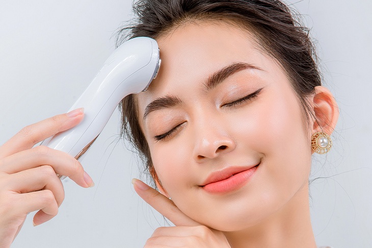 Máy Massage Mặt Ion Dưỡng Da - Máy Matxa Mặt Nâng Cơ