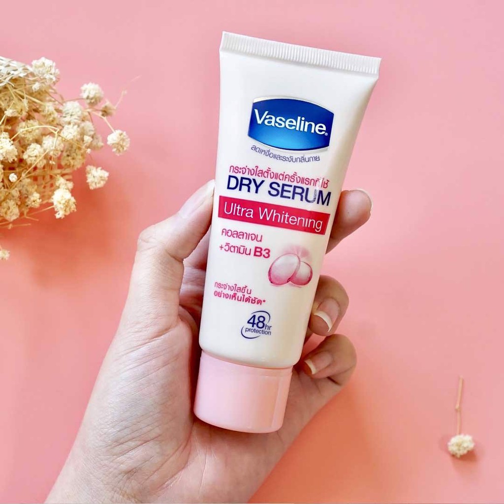 Vaseline Thâm Nách/Trắng Nách 50ml của Thái Lan [Dry Serum Lltra Bright]